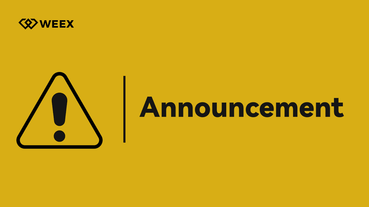 WEEX to Delist UTK, SQT, ROOT, and ZEX Trading Pairs